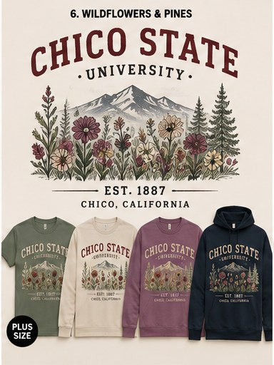 KFO SYT-Chico — Item #1876 — Chico State Vintage Apparel Collection - look 6