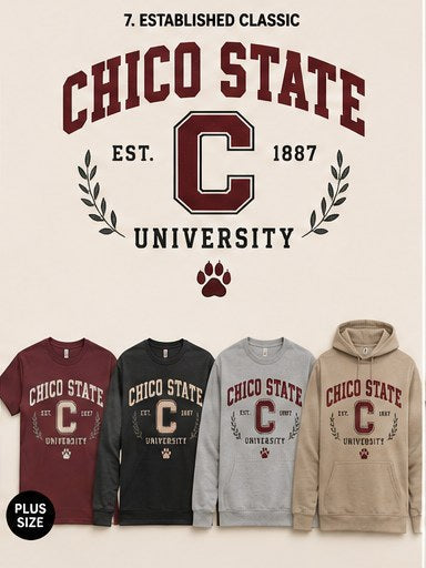 KFO SYT-Chico — Item #1877 — Chico State Vintage Apparel Collection - look 7