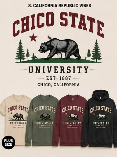 KFO SYT-Chico — Item #1878 — Chico State Vintage Apparel Collection - look 8