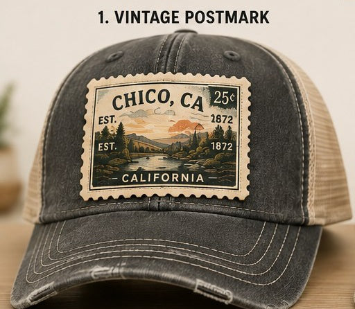 KFO SYT-Chico — Item #1897 — Chico, CA Vintage Hat Collection - look 1
