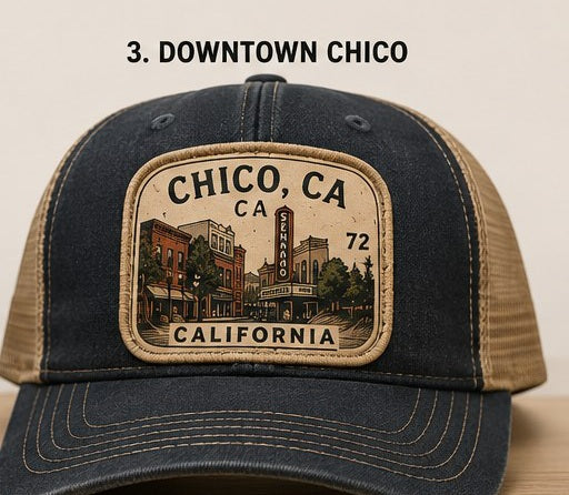 KFO SYT-Chico — Item #1905 — Chico, CA Vintage Patch Hat Collection - look 3