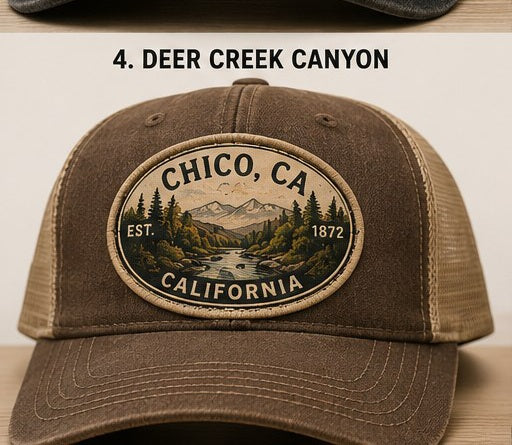 KFO SYT-Chico — Item #1906 — Chico, CA Vintage Patch Hat Collection - look 4
