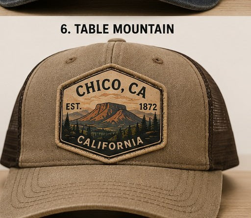 KFO SYT-Chico — Item #1908 — Chico, CA Vintage Patch Hat Collection - look 6
