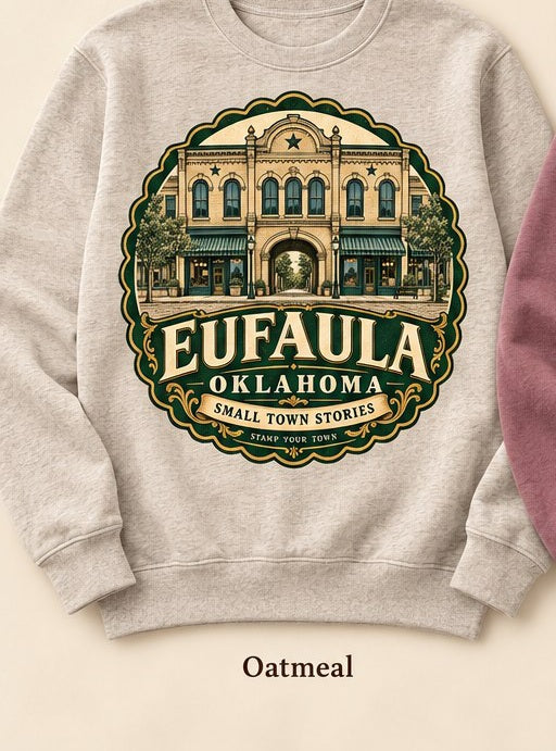 KFO SYT-Eufaula — Item #1929 — Eufaula Oklahoma crewneck sweatshirt collection - look 3