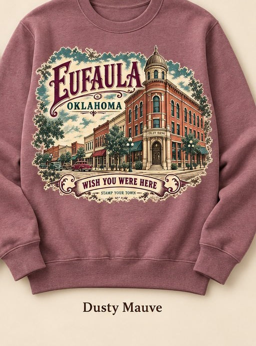 KFO SYT-Eufaula — Item #1930 — Eufaula Oklahoma crewneck sweatshirt collection - look 4