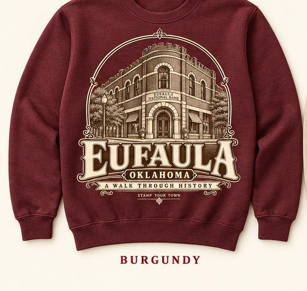 KFO SYT-Eufaula — Item #1937 — Eufaula Town Collection Sweatshirt Mockups - look 3