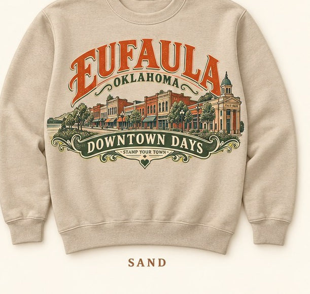 KFO SYT-Eufaula — Item #1938 — Eufaula Town Collection Sweatshirt Mockups - look 4