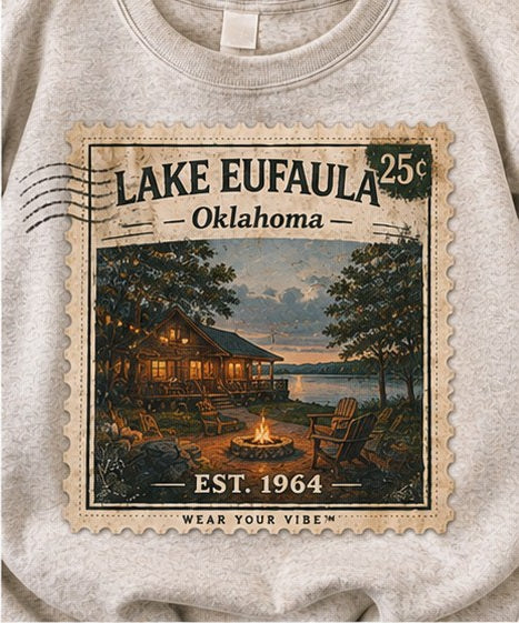 KFO SYT-Eufaula — Item #1991 — Vintage Lake Eufaula Stamp Collection - look 3