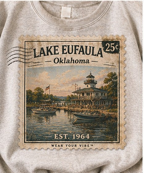 KFO SYT-Eufaula — Item #1992 — Vintage Lake Eufaula Stamp Collection - look 4