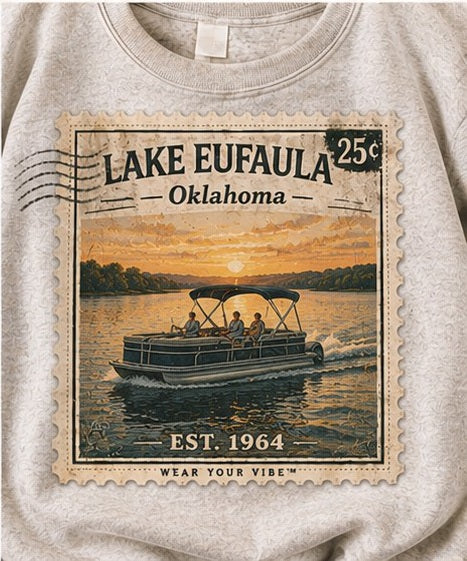 KFO SYT-Eufaula — Item #1994 — Vintage Lake Eufaula Stamp Collection - look 6