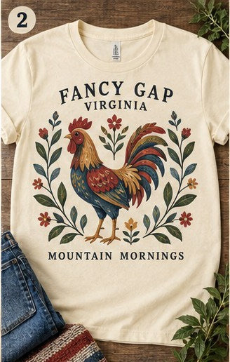 KFO SYT-Fancy Gap — Item #2014 — Fancy Gap Blue Ridge T-Shirt Collection(1) - look 2