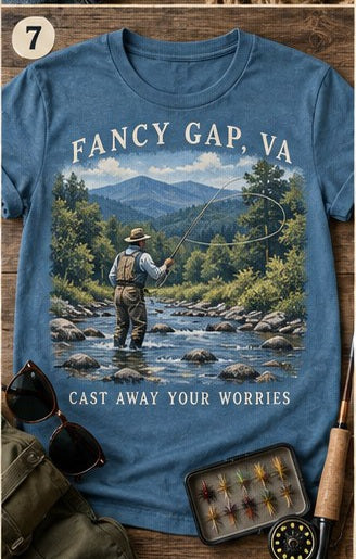 KFO SYT-Fancy Gap — Item #2019 — Fancy Gap Blue Ridge T-Shirt Collection(1) - look 7