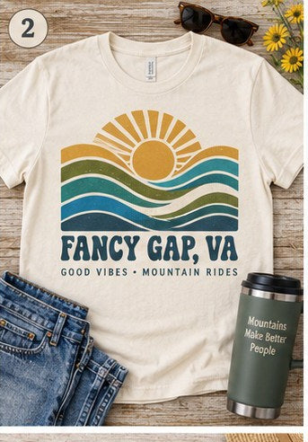 KFO SYT-Fancy Gap — Item #2022 — Fancy Gap Blue Ridge T-Shirt Collection - look 2