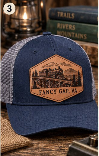 KFO SYT-Fancy Gap — Item #2055 — Fancy Gap Leather Patch Hat Collection - look 3