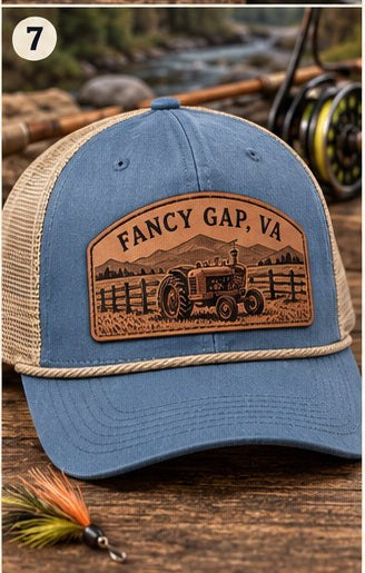 KFO SYT-Fancy Gap — Item #2059 — Fancy Gap Leather Patch Hat Collection - look 7