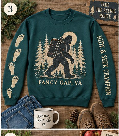 KFO SYT-Fancy Gap — Item #2087 — Fancy Gap Virginia Crewneck Collection - look 3