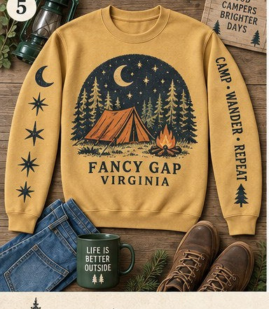 KFO SYT-Fancy Gap — Item #2089 — Fancy Gap Virginia Crewneck Collection - look 5