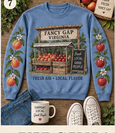 KFO SYT-Fancy Gap — Item #2091 — Fancy Gap Virginia Crewneck Collection - look 7