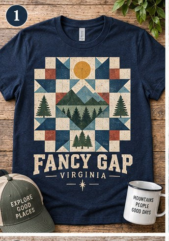 KFO SYT-Fancy Gap — Item #2093 — Fancy Gap Virginia T-shirt collection - look 1