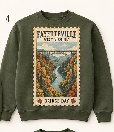 KFO SYT-Fayetteville — Item #2152 — Fayetteville Bridge Day Sweatshirt Catalog - look 4