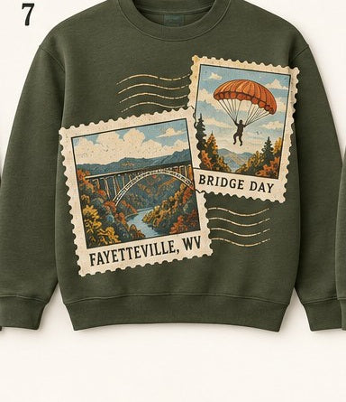 KFO SYT-Fayetteville — Item #2155 — Fayetteville Bridge Day Sweatshirt Catalog - look 7