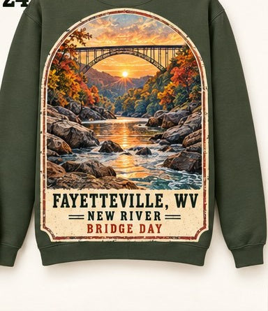 KFO SYT-Fayetteville — Item #2172 — Fayetteville New River Vintage Sweatshirt Collection - look 8