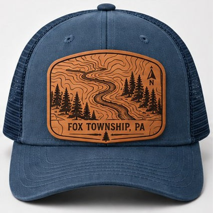 KFO SYT-Fox Township — Item #2179 — Eight Fox Township leather patch hats - look 7