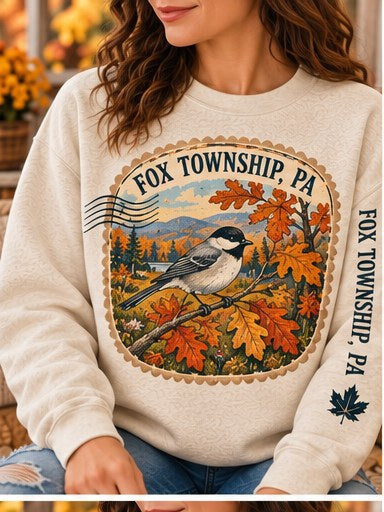 KFO SYT-Fox Township — Item #2189 — Eight Fox Township vintage sweatshirt designs - look 1