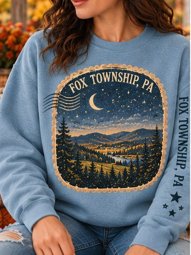 KFO SYT-Fox Township — Item #2193 — Eight Fox Township vintage sweatshirt designs - look 5