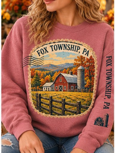 KFO SYT-Fox Township — Item #2194 — Eight Fox Township vintage sweatshirt designs - look 6