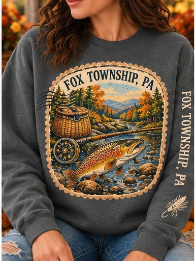 KFO SYT-Fox Township — Item #2195 — Eight Fox Township vintage sweatshirt designs - look 7