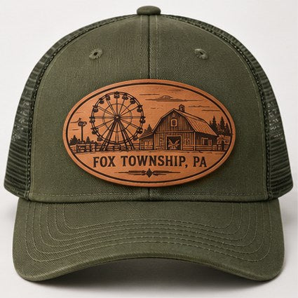 KFO SYT-Fox Township — Item #2211 — Fox Township Green Trucker Hat Collection - look 1