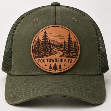 KFO SYT-Fox Township — Item #2212 — Fox Township Green Trucker Hat Collection - look 2