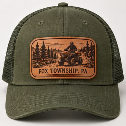 KFO SYT-Fox Township — Item #2213 — Fox Township Green Trucker Hat Collection - look 3