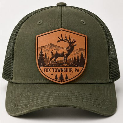 KFO SYT-Fox Township — Item #2214 — Fox Township Green Trucker Hat Collection - look 4