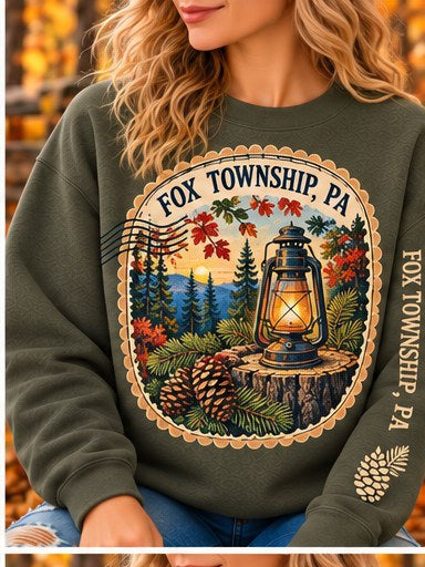 KFO SYT-Fox Township — Item #2222 — Fox Township Vintage Autumn Sweatshirt Lookbook - look 4