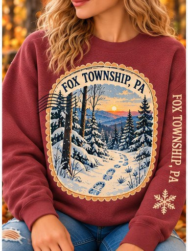 KFO SYT-Fox Township — Item #2224 — Fox Township Vintage Autumn Sweatshirt Lookbook - look 6