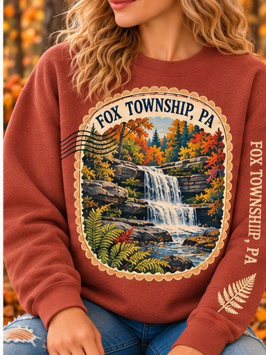 KFO SYT-Fox Township — Item #2226 — Fox Township Vintage Autumn Sweatshirt Lookbook - look 8