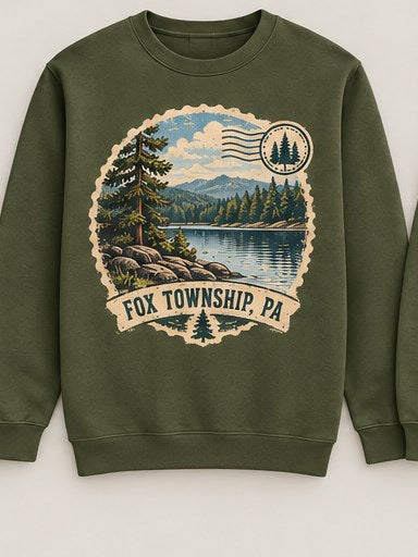 KFO SYT-Fox Township — Item #2257 — Fox Township vintage stamp sweatshirt lineup - look 7
