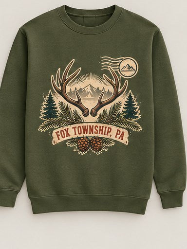 KFO SYT-Fox Township — Item #2258 — Fox Township vintage stamp sweatshirt lineup - look 8