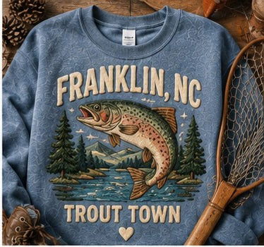 KFO SYT-Franklin — Item #2285 — Cozy Franklin, NC Sweatshirt Collection - look 3
