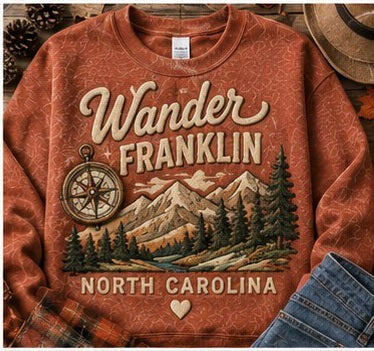 KFO SYT-Franklin — Item #2288 — Cozy Franklin, NC Sweatshirt Collection - look 6