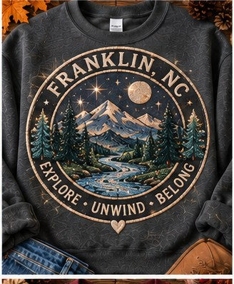 KFO SYT-Franklin — Item #2318 — Franklin NC Cozy Autumn Sweatshirt Collection - look 6
