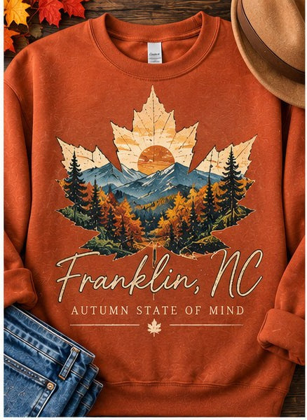KFO SYT-Franklin — Item #2347 — Franklin, NC Fall Sweatshirt Collection - look 2