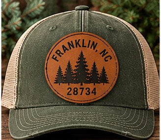 KFO SYT-Franklin — Item #2353 — Franklin, NC Leather Patch Hat Collection - look 2