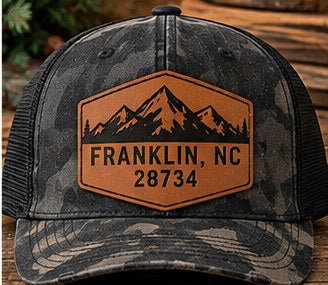 KFO SYT-Franklin — Item #2355 — Franklin, NC Leather Patch Hat Collection - look 4