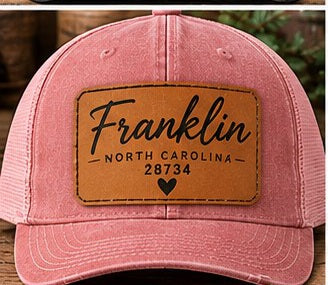 KFO SYT-Franklin — Item #2356 — Franklin, NC Leather Patch Hat Collection - look 5