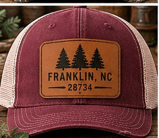 KFO SYT-Franklin — Item #2364 — Franklin, NC Leather Patch Hat Collection - look 13
