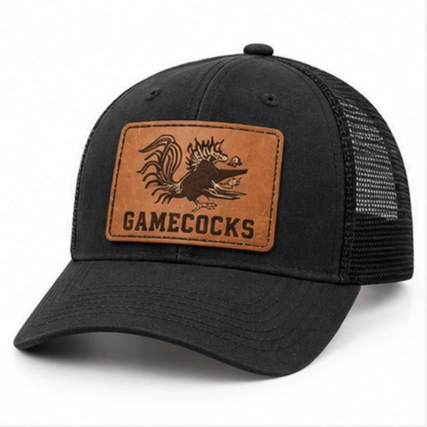 Carolina Gamecocks Black / Rooster Rectangle GH01