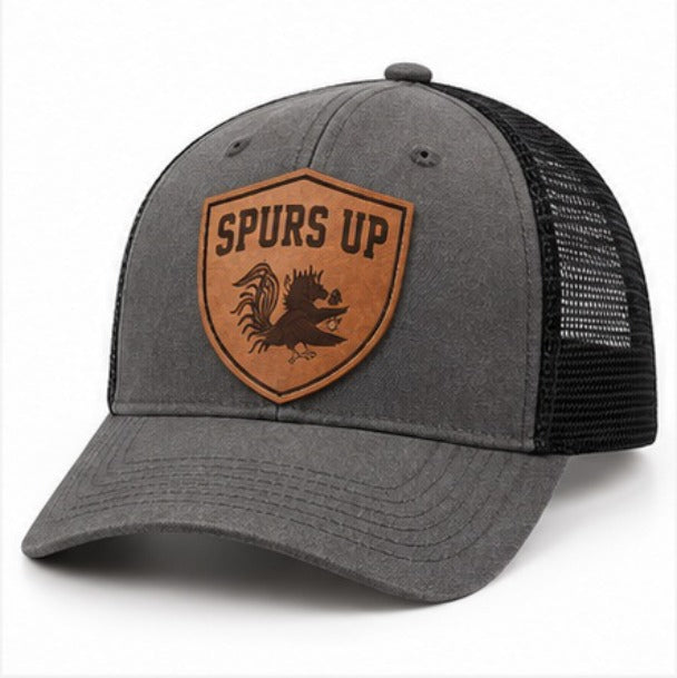 Carolina Gamecocks Gray / Spurs Up Shield GH03